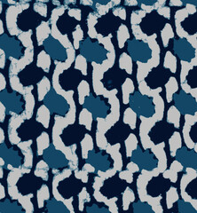 Ajrakh Pattern and block print and batik print Background digital printing textile pattern