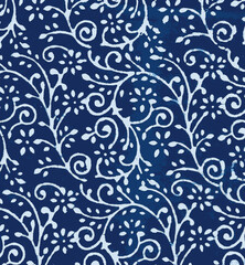 Ajrakh Pattern and block print and batik print Background digital printing textile pattern