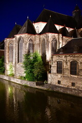 VISTAS DE LA CIUDAD DE GANTE, EN BÉLGICA