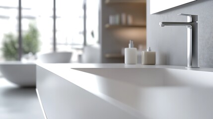 modern bathroom sink