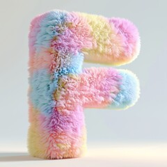 plush letter