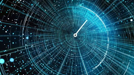 Fototapeta premium an image depicting space-time