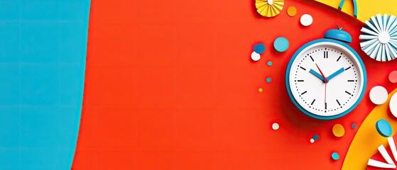 Colorful Flash Sale Promotional Design Elements