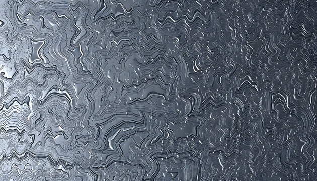 seamless texture of  Damascus steel isolated with white highlights, png