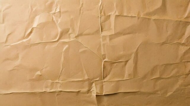 A wrinkled, textured surface of brown paper, suggesting a rustic or natural aesthetic.