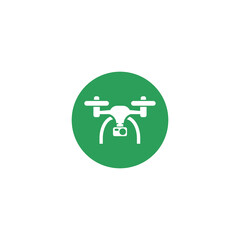 Drone modern icon isolated on transparent background