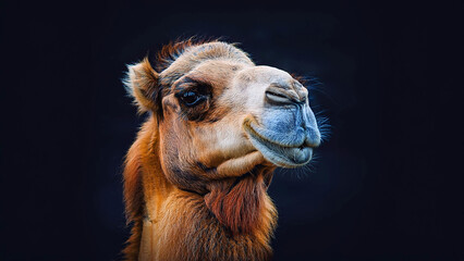 portrait of a camel
