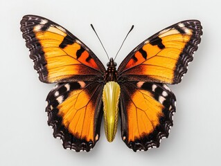 Obraz premium Vibrant Butterfly Emerging in Natural Colors