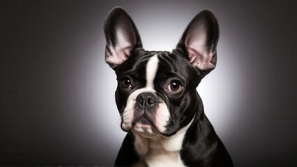 Fototapeta premium Frenchton. French Bulldog