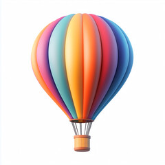 Fototapeta premium Balloon on a white background.