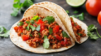 Vibrant Tacos Perfect for Casual Dining Experience