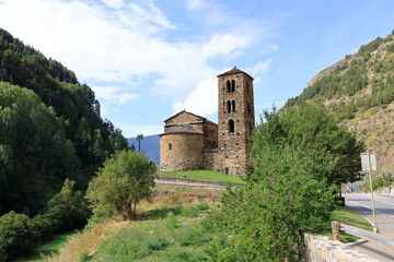 Sant Joan de Caselles church in Canillo, Andorra