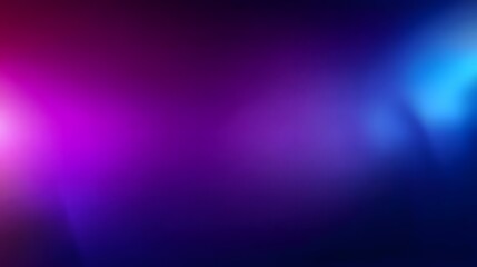 Obraz premium High-Resolution Blue and Purple Gradient Background with Soft Light Rays, Blurred Edges, and Minimalist Design in Dark Blue, Pink, and Purple Tones