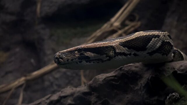 The ball python (Python regius), also called the royal python, is a python species native to West and Central Africa, where it lives in grasslands, shrublands and open forests