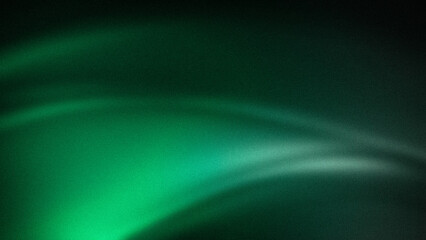 Deep green and black abstract gradient with smooth, blurred waves and a grainy texture, ideal for 4K wallpapers, backgrounds, and creative designs