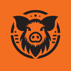 pig vector illustration 