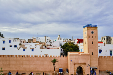 top view of Essaouira city