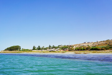 view of Oualidia city of Morocco