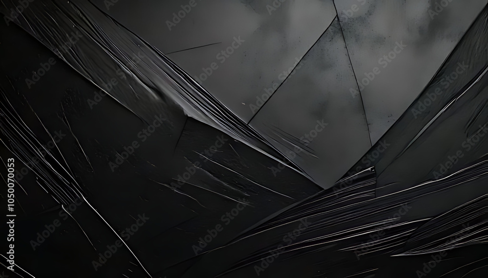 Aufkleber dark background features black gray textured banner abstract elements subtle gradient effects