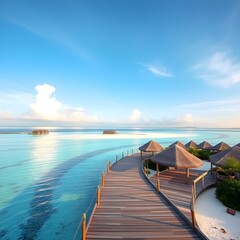 Fototapeta premium Maldives island