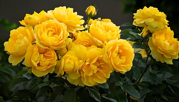 medium yellow garden roses ukrainian bred khortitsa double bends medium size