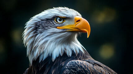 Fototapeta premium american bald eagle
