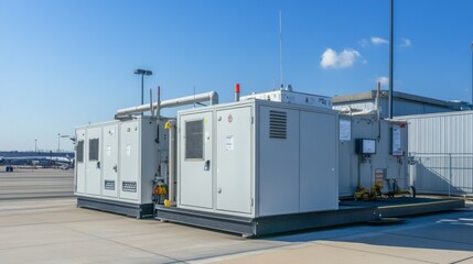 Backup power for air traffic control systems with redundancy