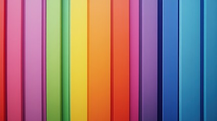 Obraz premium Abstract background with vertical stripes in rainbow colors.