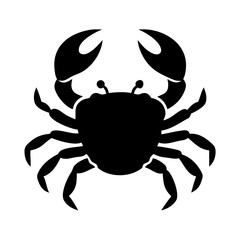 Crab Silhouette Design
