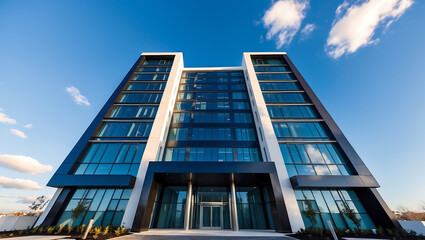 Fototapeta premium Modern Architectural Concepts, Real Estate Visual Assets