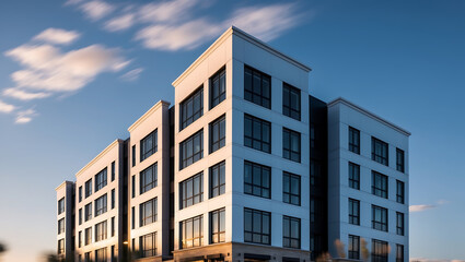 Fototapeta premium Modern Architectural Concepts, Real Estate Visual Assets