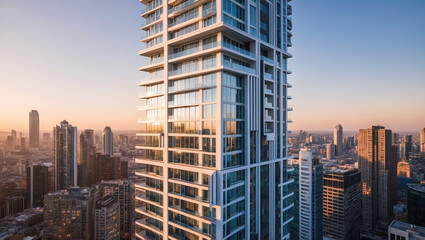 Obraz premium Modern Architectural Concepts, Real Estate Visual Assets