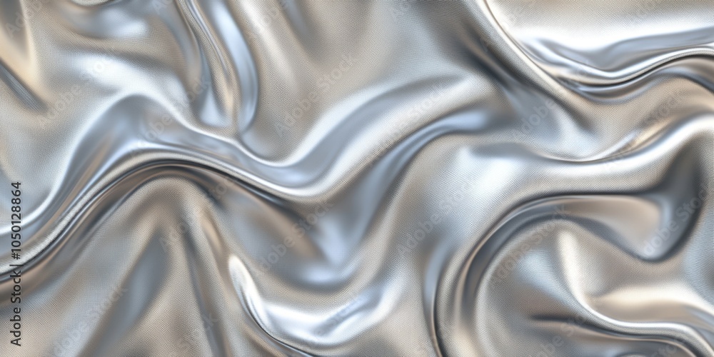 Poster this piece features a metallic texture that enhances a captivating futuristic abstract design, perfe