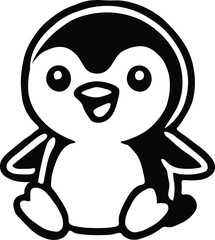 Cute Penguin Icon