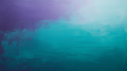Obraz premium Abstract Teal and Purple Gradient with Subtle Canvas Texture