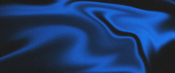 Fototapeta premium Luxurious Blue Silk Texture – Elegant, Smooth, and Flowing Fabric Background