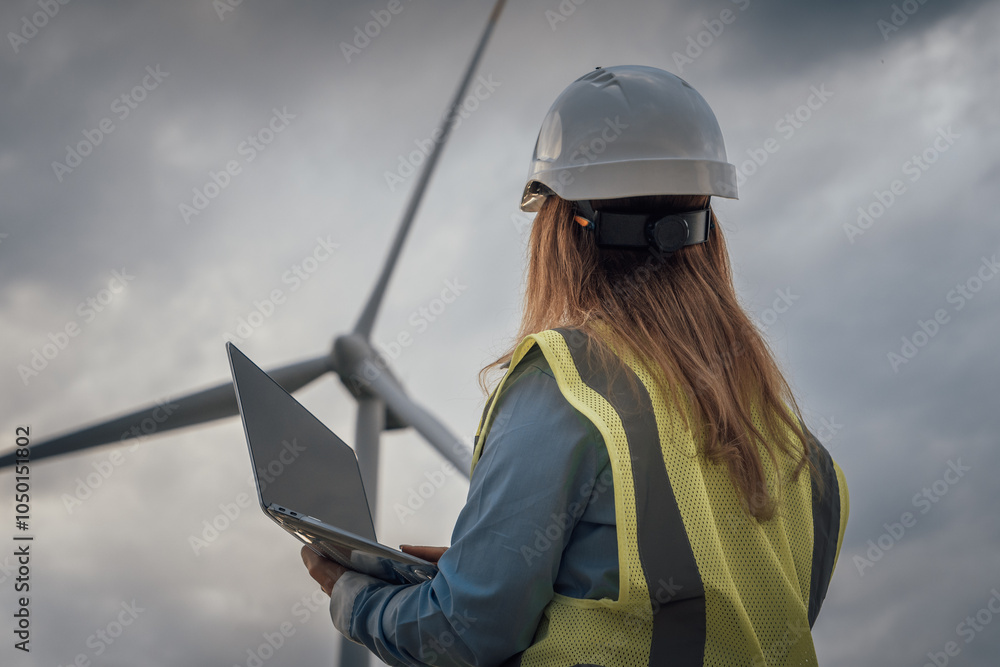 Aufkleber as a renewable energy technician, you will be focused on closely monitoring the performance of wind 