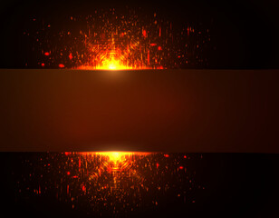 Abstract Explosion effect. Fast motion effect. Vector background