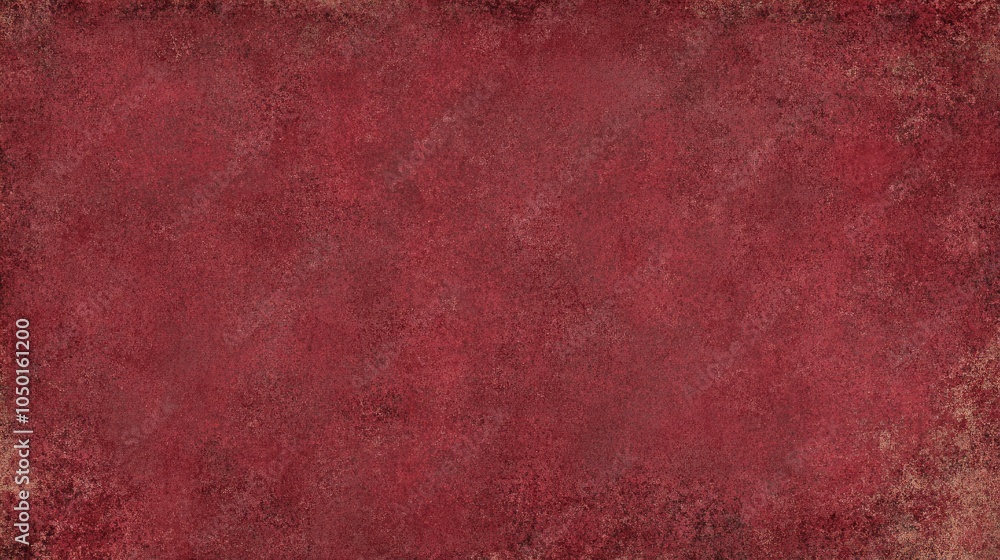 Poster a dark, crimson red background with a soft vignette effect, creating a luxurious and elegant feel fo