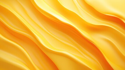 Fototapeta premium Abstract Yellow Wavy Background