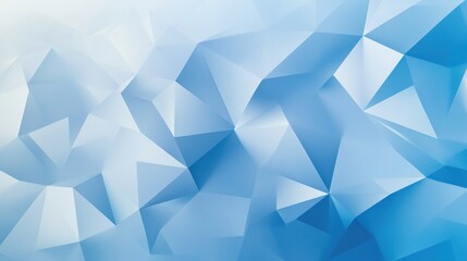 Fototapeta premium Abstract Blue Polygonal Background