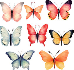 pattern with butterflies