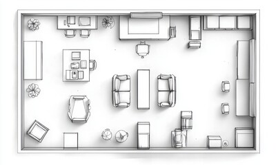 Office Floor Plan Sketch.