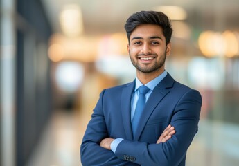 Fototapeta premium Confident Businessman.