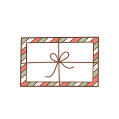 Christmas envelope or Christmas mail