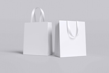Paper Bag Blank Mockup