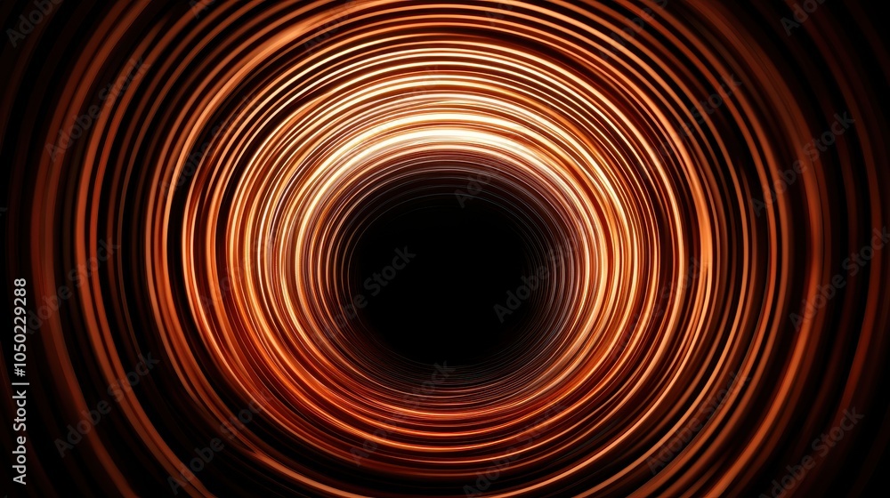 Poster a swirling, circular pattern of light radiates outward, creating a mesmerizing effect that draws the