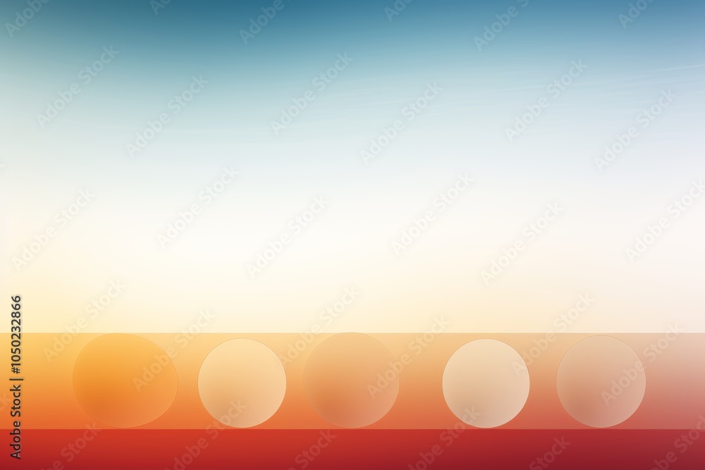 Aufkleber soft pastel design with pale blue and gray background featuring minimal graphics and subtle text