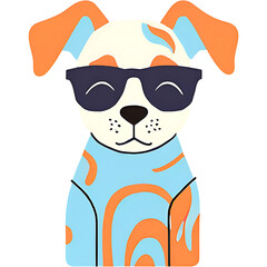 Dog Design, perfect for t-shirt, poster, sticker, and more
