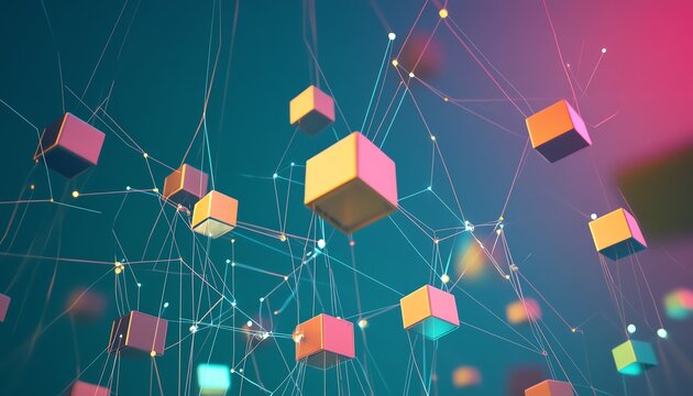 Airdropped data packets being distributed over decentralized networks